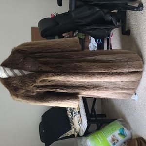 Beaver furx coat